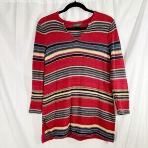 Ralph Lauren LRL Lauren Sweater V-Neck Pullover Small Women’s